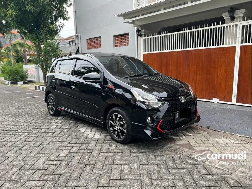 Jual Mobil Toyota Agya 2021 TRD 1.2 di Jawa Timur Automatic Hatchback Hitam Rp 146.000.000