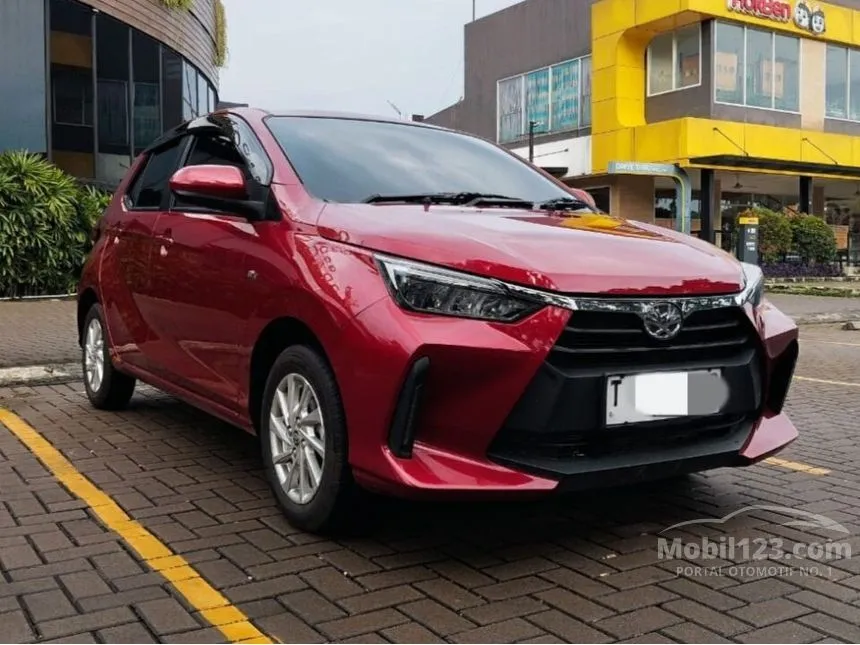 Jual Mobil Toyota Agya 2023 G 1.2 di Banten Automatic Hatchback Merah Rp 156.500.000