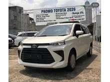 2026 Toyota Avanza 1.3 E MPV Manual dan Matic Ready Stock Harga Murah Murah Disini