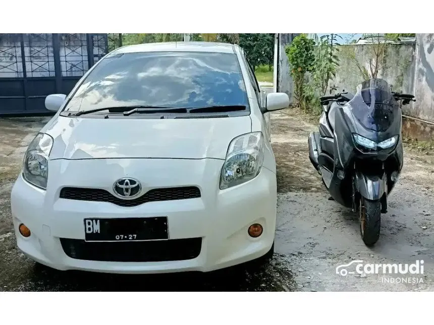 Jual Mobil Toyota Yaris 2012 J 1.5 di Riau Manual Putih Rp 140.000.000