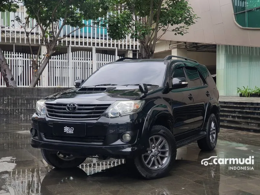 Jual Mobil Toyota Fortuner 2012 G 2.5 di DKI Jakarta Automatic SUV Hitam Rp 230.000.000