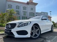2018 Mercedes-Benz C200 2.0 AMG Sedan Reg.2019 White On Black Km29rb Record Bodykit AMG #AUTOHIGH #BEST VALUE