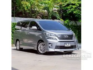 2012 Toyota VELLFIRE 2.4 Z Van
