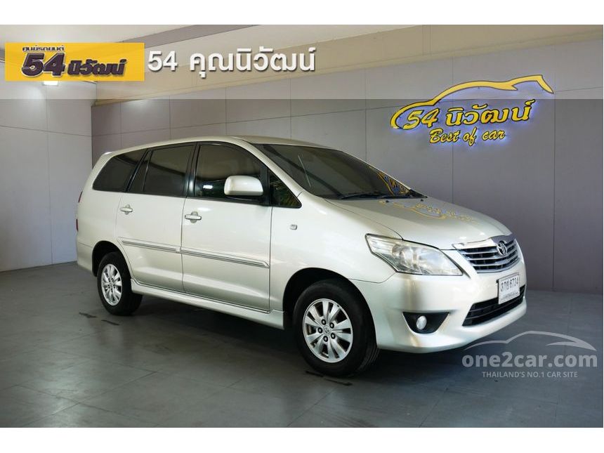 Toyota Innova 2014 G 2.0 in กรุงเทพและปริมณฑล Automatic Wagon สีเงิน ...