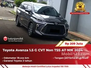 2024 Toyota Avanza 1.5 G MPV