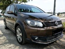 2015 Volkswagen Cross Touran 1.4 MPV S/ROOF P/SWIFT 7SEAT 1 OWNER TIPTOP CAR KING