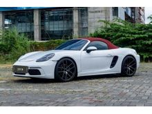 2018 PORSCHE BOXSTER 718 PUTIH 2.0