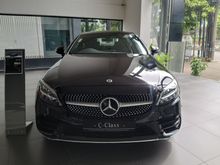NEW MERCEDES BENZ C 200 COUPE AMG LINE READY STOCK