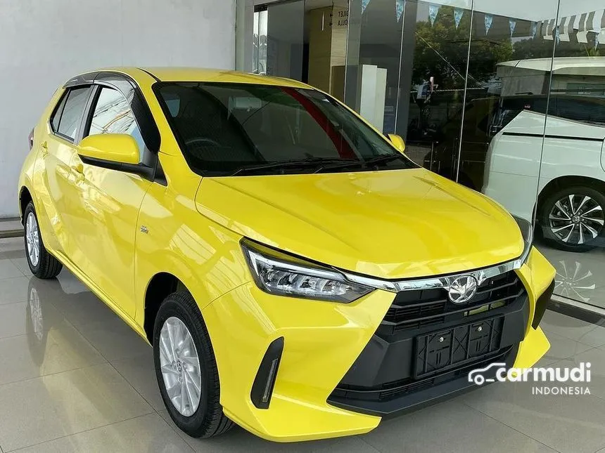 Jual Mobil Toyota Agya 2024 G 1.2 di Jawa Barat Automatic Hatchback Kuning Rp 160.400.000