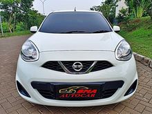 Nissan March 2016 AT 1.2L Putih KM rendah bisa kredit