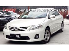 2012 Toyota Corolla Altis 1.8 E Sedan