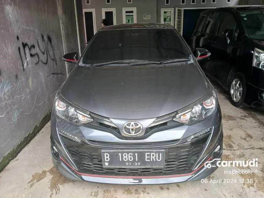 Jual Mobil Toyota Yaris 2019 TRD Sportivo 1.5 di Jawa Barat Automatic Hatchback Abu