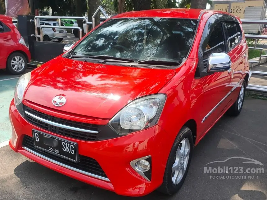 Jual Mobil Toyota Agya 2016 G 1.0 di DKI Jakarta Automatic Hatchback Merah Rp 95.000.000
