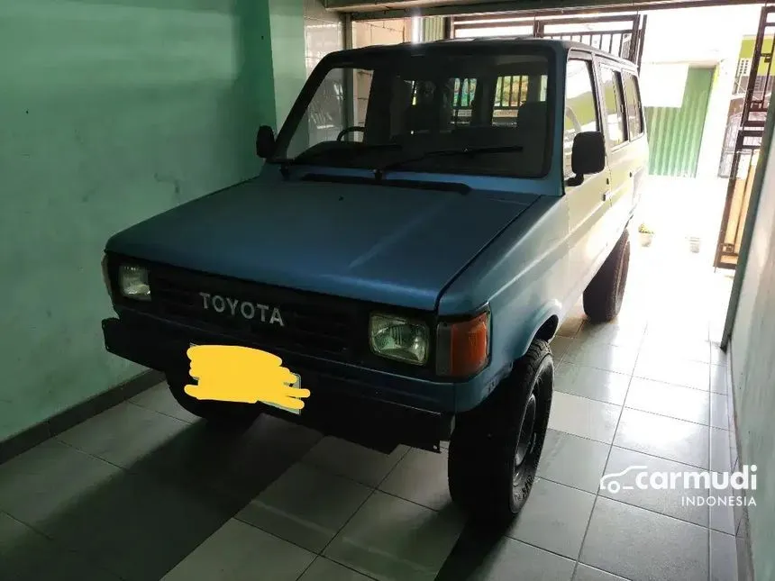 Jual Mobil Toyota Kijang 1990 1.5 di Jawa Barat Manual MPV Minivans Biru Rp 50.000.000