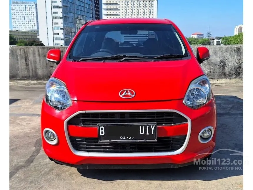Jual Mobil Daihatsu Ayla 2017 X 1.0 di DKI Jakarta Manual Hatchback Merah Rp 81.000.000