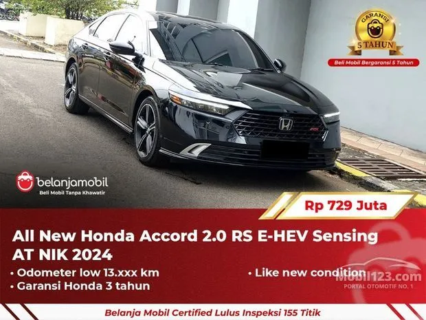 Jual Honda Accord 2024 Bekas di Dki Jakarta Harga Kredit Murah