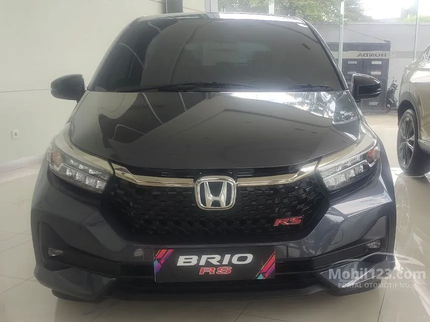 Jual Mobil Honda Brio 2024 RS 1.2 di Banten Automatic Hatchback Biru Rp 233.100.000