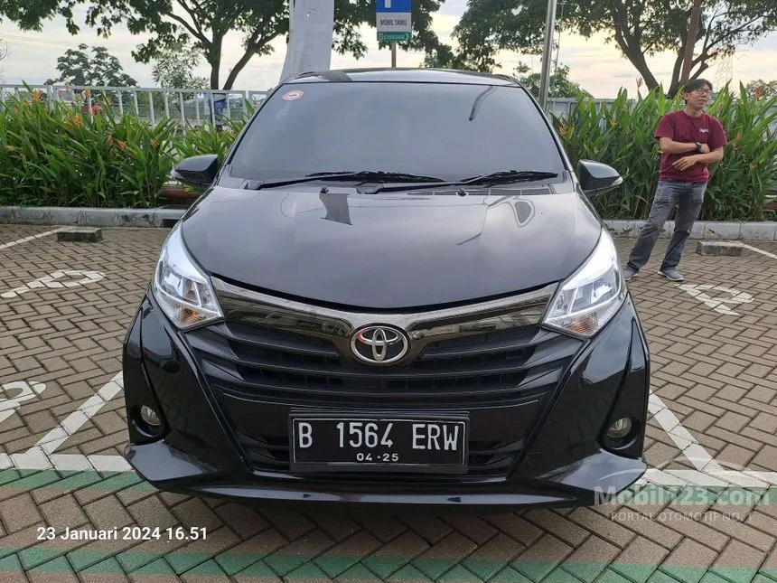 Jual Mobil Toyota Calya 2020 G 1.2 di Jawa Barat Manual MPV Hitam Rp 121.000.000