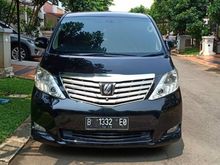 2009 Toyota Alphard 2.4 G AT Premium Sound MPV Istimewa