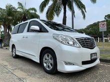 2012 Toyota Alphard 2.4 (ปี 08-14) V Van AT