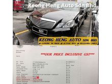 (ACTUAL YR MADE 2OO9)(GST INCLU)(FULL SERVICE)(REG 2O1O)(CKD LOCAL SPEC)(1 OWNER)(VERY TIPTOP)(KL CHERAS AREA) MERCEDES BENZ W212 E200 CGI 1.8