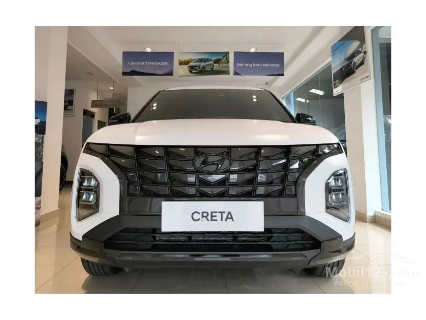 Jual Mobil Hyundai Creta 2024 Alpha 1.5 di DKI Jakarta Automatic Wagon Putih Rp 392.000.000