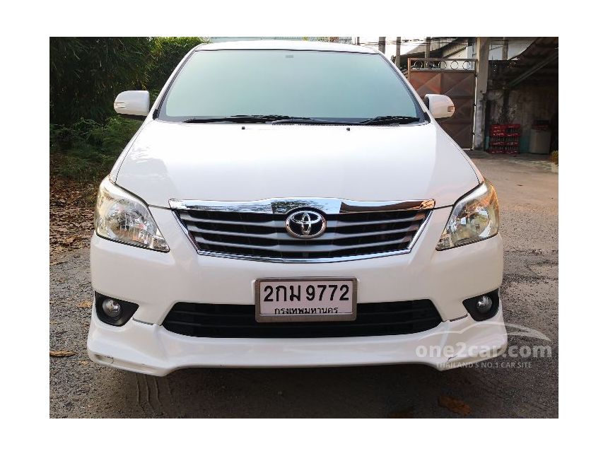 Toyota Innova 2013 V 2.0 in กรุงเทพและปริมณฑล Automatic Wagon สีขาว for ...