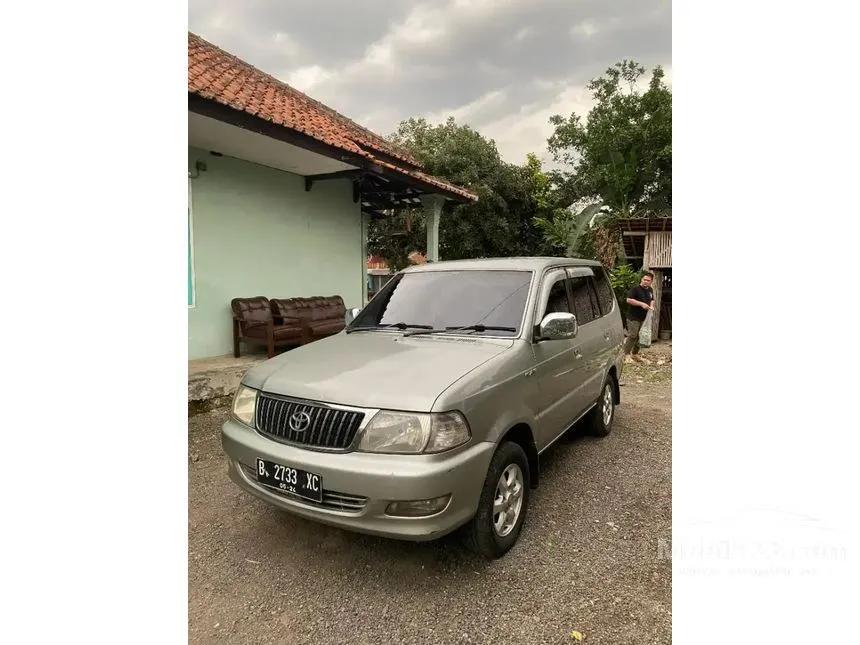 Jual Mobil Toyota Kijang 2003 SGX 1.8 di Jawa Barat Manual MPV Coklat Rp 79.000.000