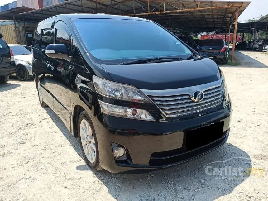 2009 Toyota Vellfire Z Platinum MPV