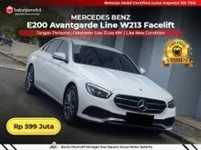 2022 Mercedes-Benz E200 2.0 Avantgarde Sedan W213 2022/2023 [ LOW KM ]