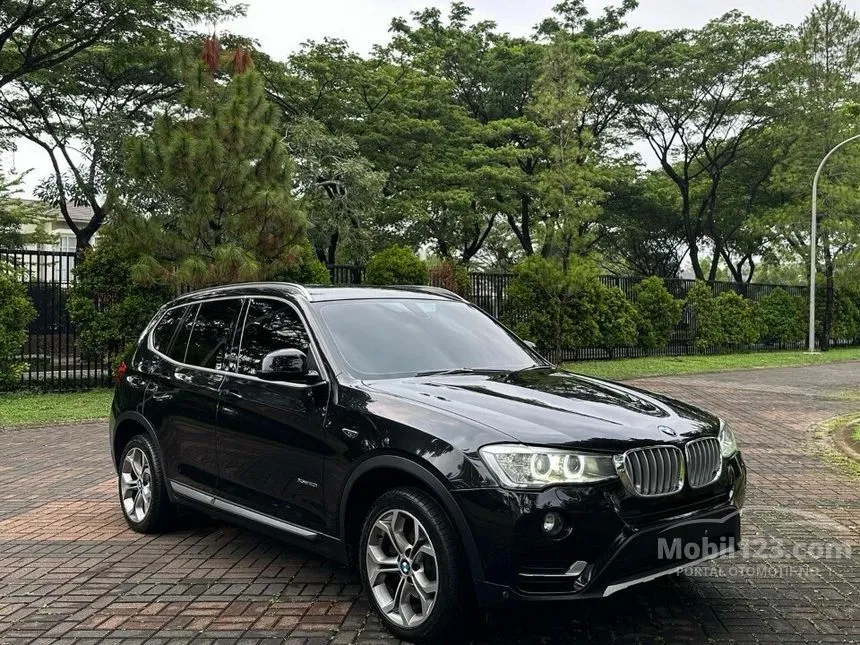 Jual Mobil BMW X3 2017 xDrive20i xLine 2.0 di DKI Jakarta Automatic SUV Hitam Rp 468.000.000