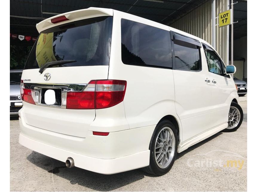 Toyota alphard 2005 года