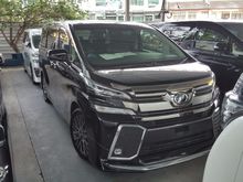 2015 Toyota Vellfire 3.5 ZAG FULL SPEC