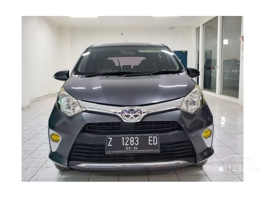 Jual Mobil Toyota Calya 2018 G 1.2 di Jawa Barat Manual MPV Abu