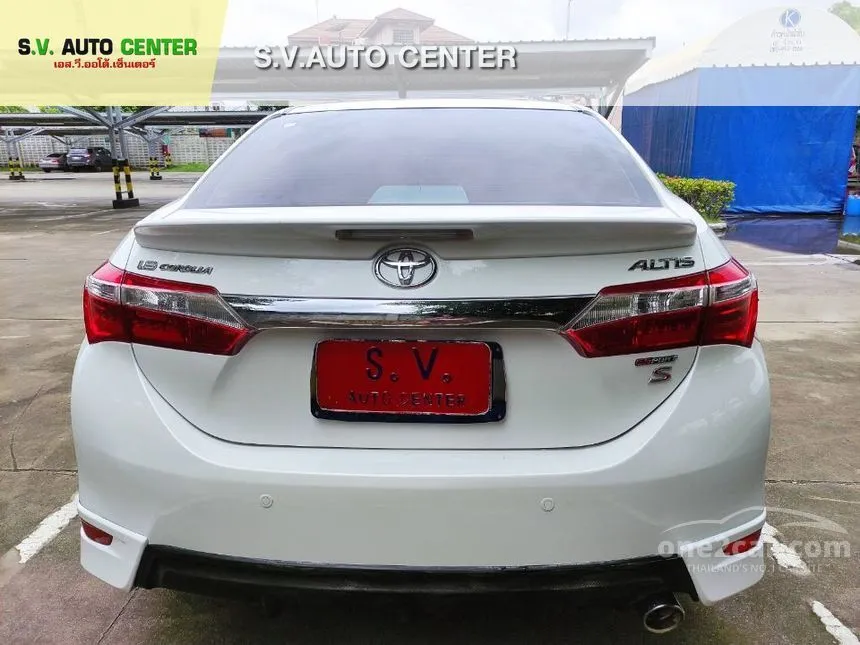 2014 Toyota Corolla Altis S Sedan