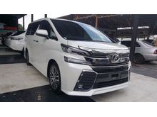 2016 Toyota Vellfire 2.5 ZG SunRoof