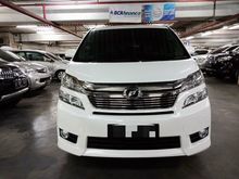 2012 Toyota Vellfire 2.4 V Van Wagon