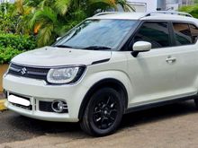 2017 Suzuki Ignis 1.2 GX Hatchback putih matic kilometer 24ribuan