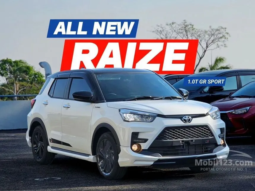 Jual Mobil Toyota Raize 2024 GR Sport 1.0 di Sumatera Selatan Automatic Wagon Putih Rp 233.300.000