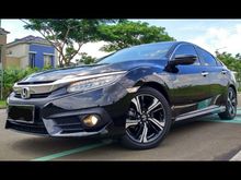 Honda civic TURBO 2016 hitam tgn`01 TERAWAT