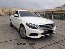 Mercedes Benz C250 Exclusive At 2015 Putih Antik Km.12rb