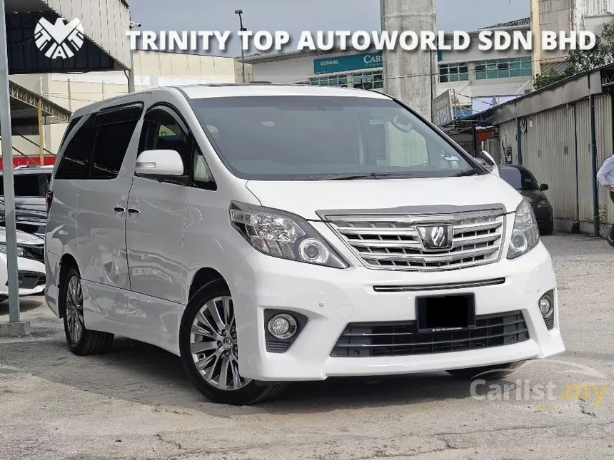 2013 Toyota Alphard G 240S Gold MPV