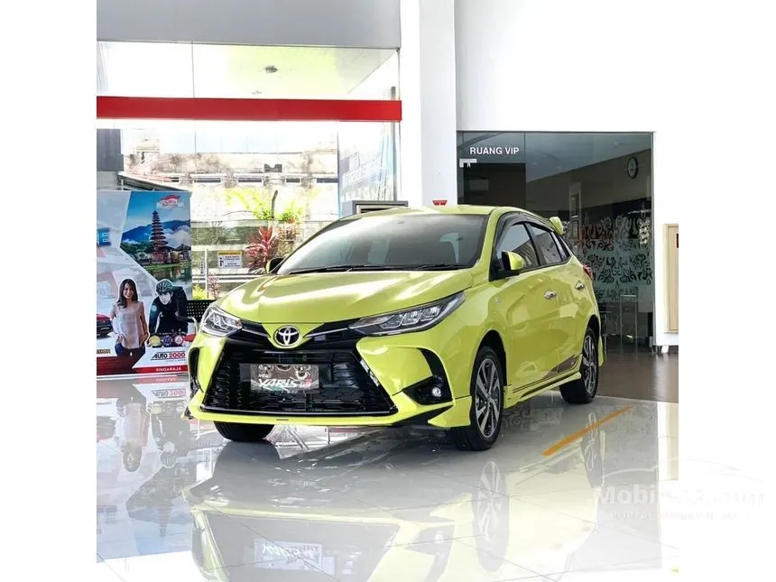 Jual Mobil Toyota Yaris 2024 S GR Sport 1.5 di DKI Jakarta Automatic Hatchback Kuning Rp 320.000.000