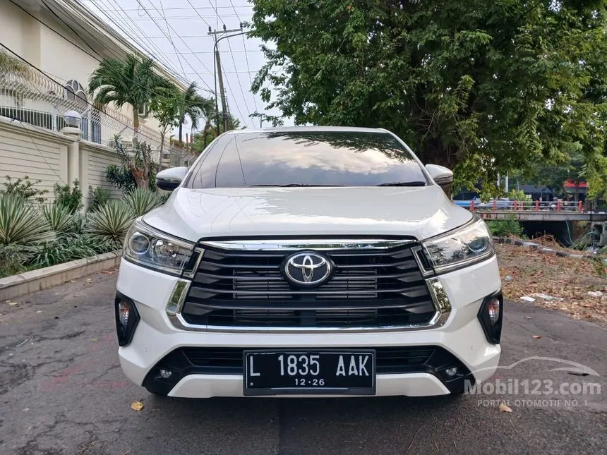 Jual Mobil Toyota Kijang Innova 2021 V 2.4 di Jawa Timur Automatic MPV Putih Rp 420.000.000