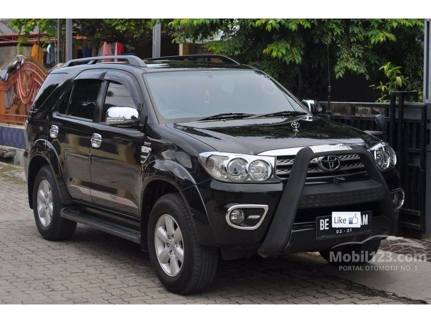 Jual Mobil Toyota Fortuner 2011 G 2.5 di Lampung Manual 