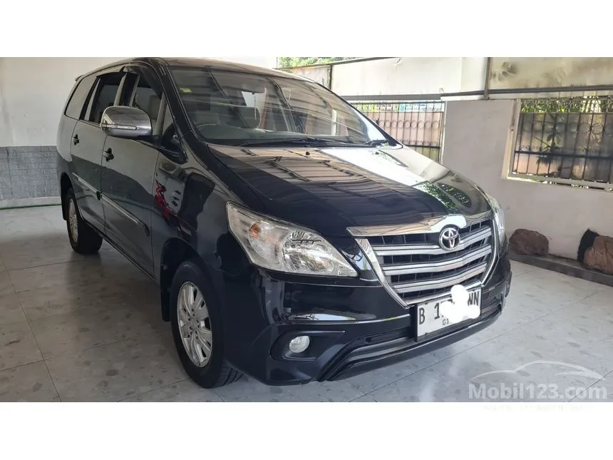 Jual Mobil Toyota Kijang Innova 2014 G 2.0 di DKI Jakarta Automatic MPV Hitam Rp 162.000.000