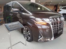 2018 Toyota Alphard 2.5 X Van Wagon