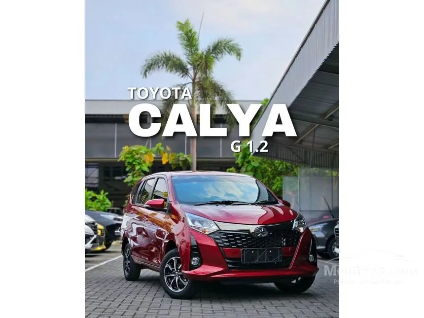 Jual Mobil Toyota Calya 2024 G 1.2 di Banten Automatic MPV Merah Rp 158.000.000