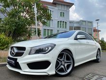 2014 Mercedes-Benz CLA200 1.6 Sport Coupe White On Black Km30rb Antik Record ATPM #AUTOHIGH #BEST DEAL