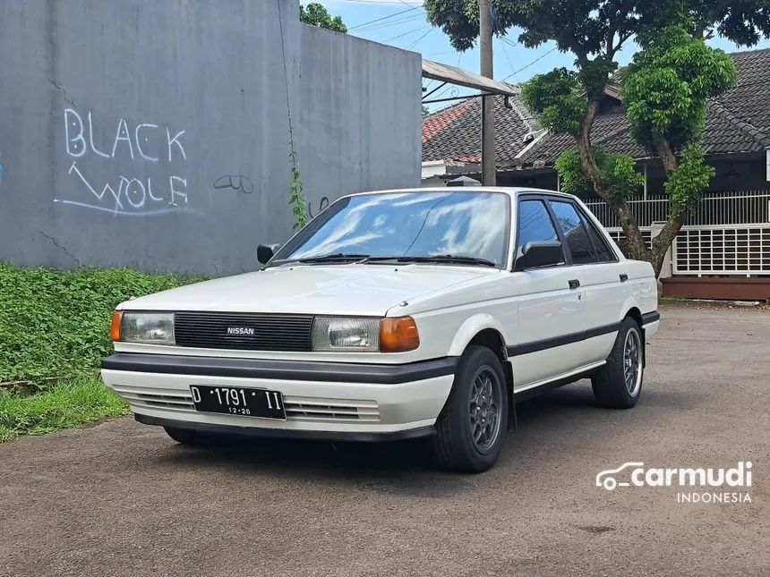 Jual Mobil Nissan Sentra 1990 1.6 di Jawa Barat Manual Coupe Putih Rp 55.000.000